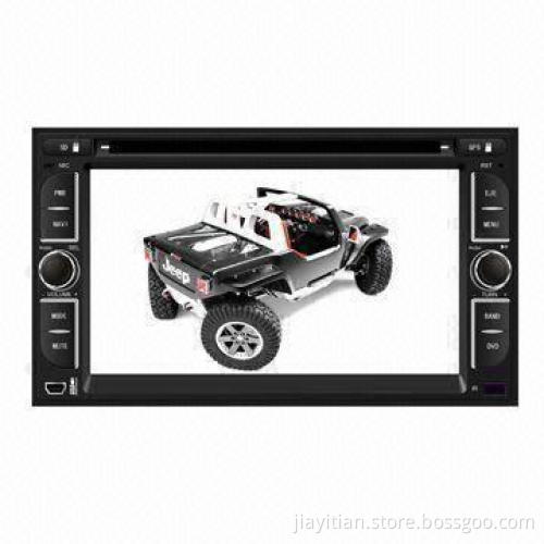 Universal Car DVD Player, Supports Bluetooth/TV/GPS/iPod, 6.2-inch TFT Touchscreen